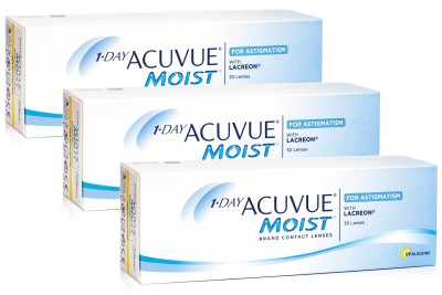 Image of 1-DAY Acuvue Moist for Astigmatism (90 Linsen)