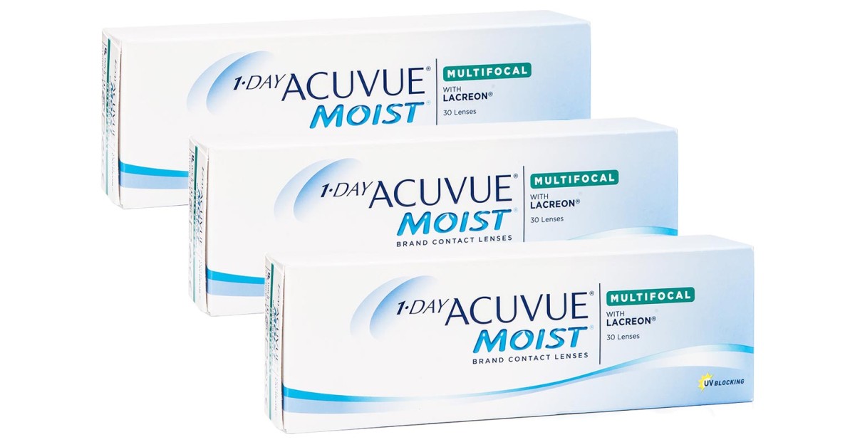 1-DAY Acuvue Moist Multifocal (90 lenses)