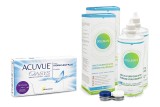 Acuvue Oasys (6 čoček) + 2 x Solunate Multi-Purpose 400 ml s pouzdrem 26685