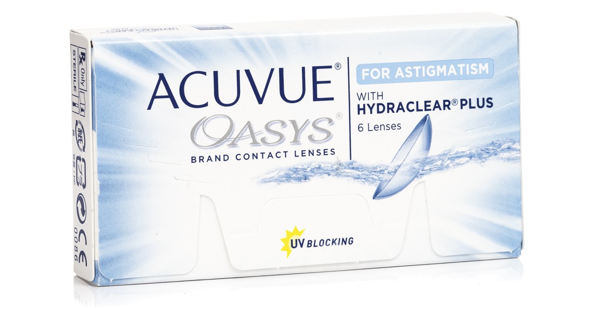 Acuvue Oasys for Astigmatism (6 Linsen)