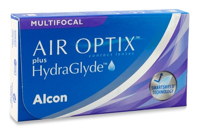 Image of Air Optix Plus Hydraglyde Multifocal (3 Linsen)