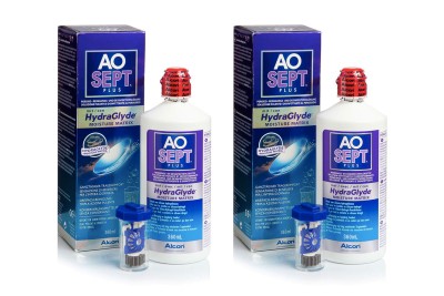 Image of AOSEPT PLUS mit Hydraglyde 2 x 360 ml mit Behälter