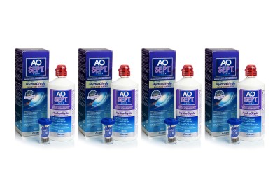 Image of AOSEPT PLUS mit Hydraglyde 4 x 360 ml mit Behälter