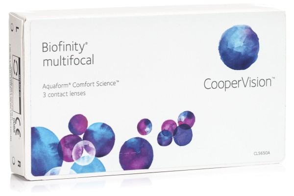 Biofinity Multifocal Contact Lenses (3 Lenses) | Lentiamo