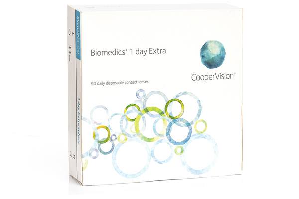 E-shop CooperVision Biomedics 1 Day Extra CooperVision (90 šošoviek)