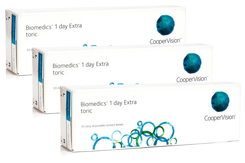 Dusver Handelsmerk kanaal Biomedics 1 Day Extra Toric CooperVision (90 lenzen) | Lentiamo