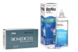 Biomedics 55 Evolution (6 čoček) + ReNu MultiPlus 360 ml s pouzdrem 1590