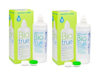 Biotrue Multi-Purpose 2 x 300 ml s pouzdry - DE