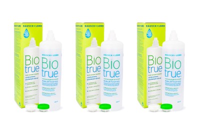 Image of Biotrue Multi-Purpose 3 x 480 ml mit Behälter