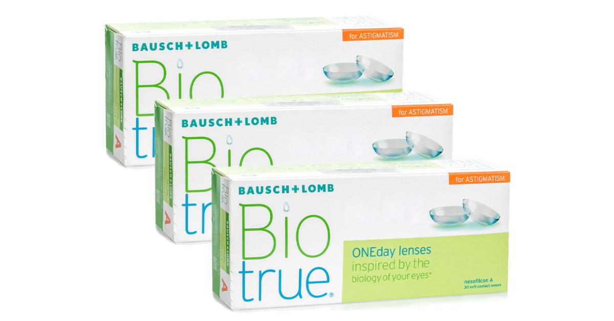 Image of Biotrue ONEday for Astigmatism (90 Linsen)