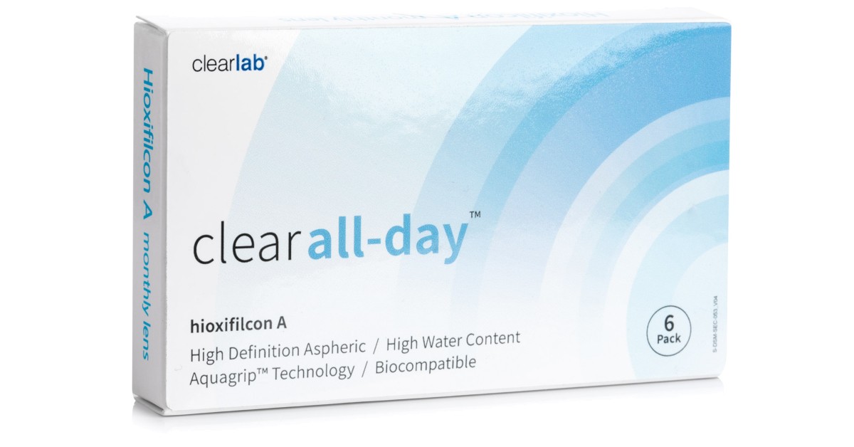 Clear All-Day (6 Linsen)