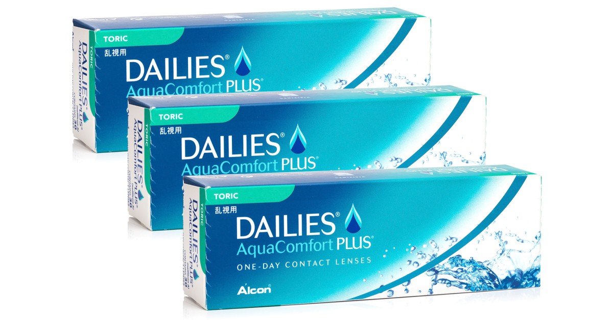 Image of DAILIES AquaComfort Plus Toric (90 Linsen)