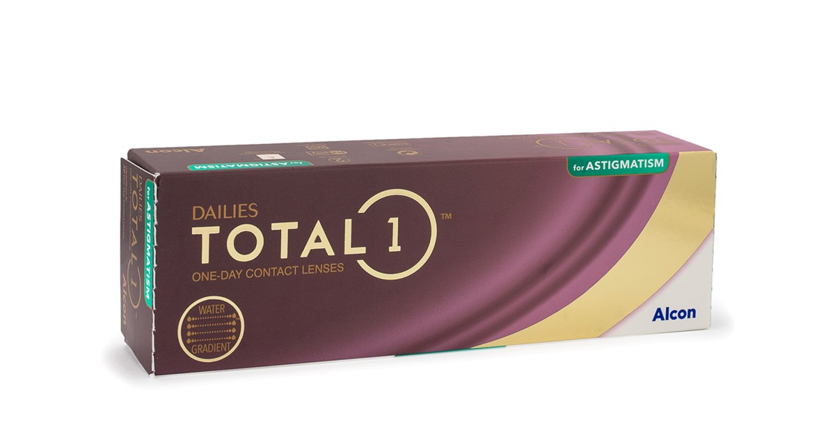 Image of DAILIES Total 1 for Astigmatism (30 Linsen)