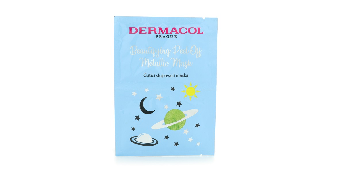 Dermacol Beautifying rengörande peel-off metallisk mask