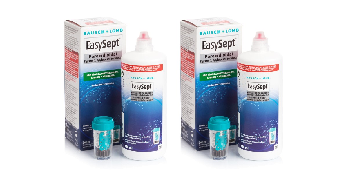 EasySept 2 x 360 ml with cases