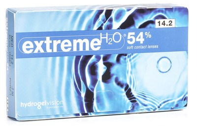 HydrogelVision Extreme H2O 54 % (6 čoček)