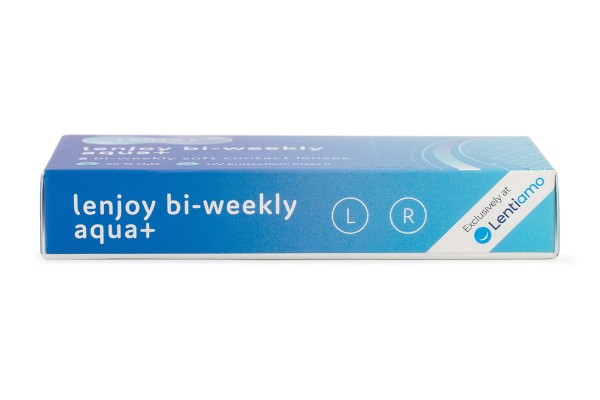 Lenjoy Bi-weekly Aqua+ (12 čoček) + Solunate Multi-Purpose 400 ml s pouzdrem