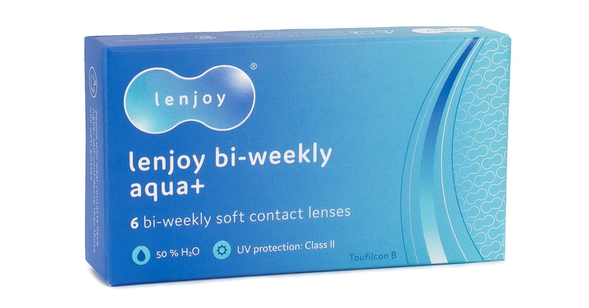 Lenjoy Bi-weekly Aqua+ (6 Linsen)