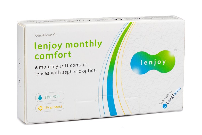 Koninklijke familie Vooravond Op de kop van Hema 1-month maandlenzen is gelijk aan Lenjoy Monthly Comfort (6 čoček) |  Lentiamo