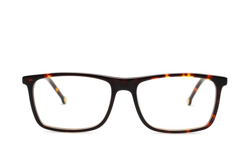 Lentiamo Jakub Havana Brown - blaufilter Brillen [Computerbrillen], rechteckig, unisex, braun