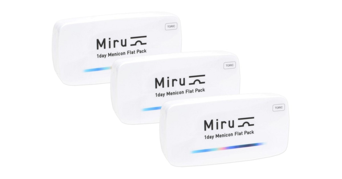 Miru 1 day toric (90 lenses)