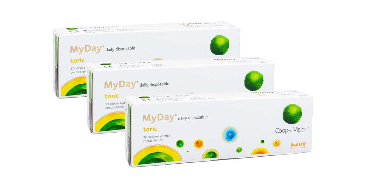 MyDay daily disposable Toric CooperVision (90 lenses)