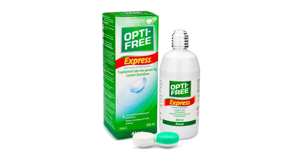 OPTI-FREE Express 355 ml mit Behälter