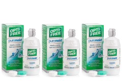 OPTI-FREE PureMoist 3 x 300 ml s pouzdry