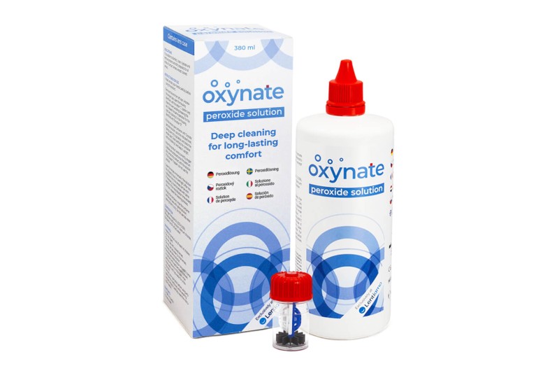 Oxynate Peroxide 380 ml med linsetui - linsvätskor