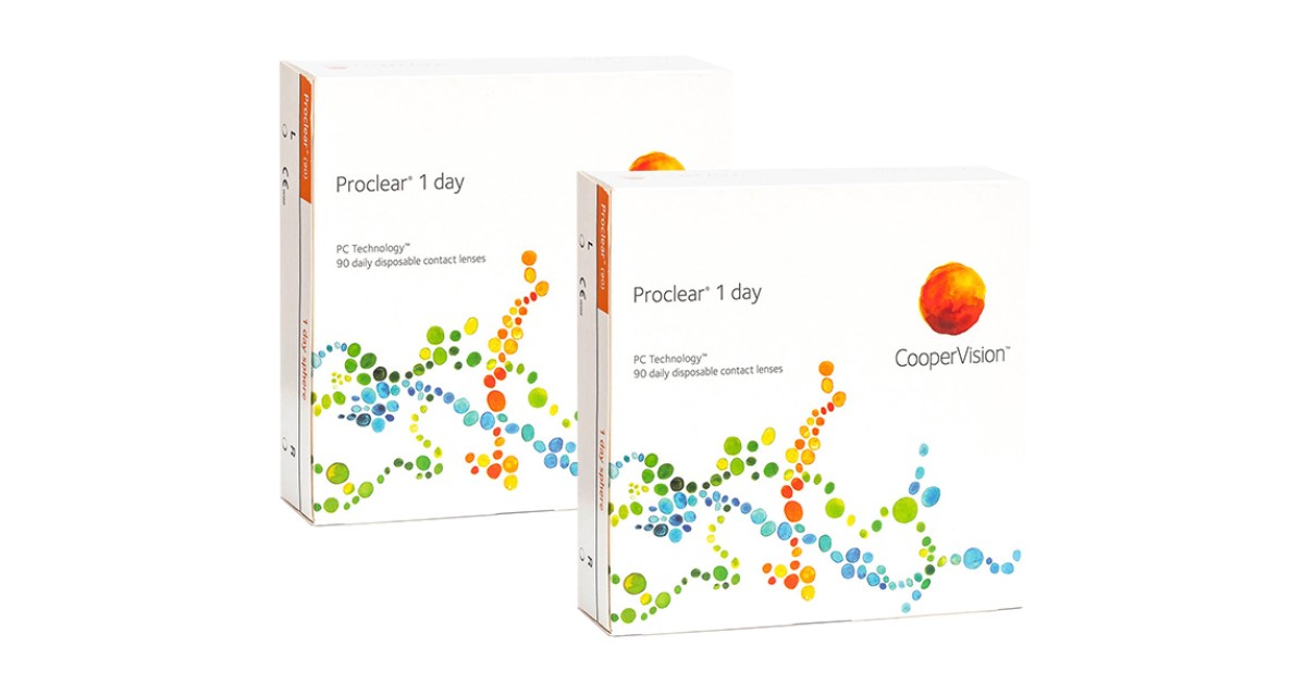 Proclear 1 day CooperVision (180 lenses)