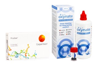 Proclear Compatibles Sphere (6 čoček) + Oxynate Peroxide 380 ml s pouzdrem