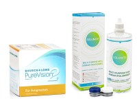 PureVision 2 for Astigmatism (6 Linsen) + Solunate Multi-Purpose 400 ml mit Behälter