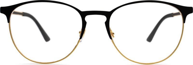 Ray-Ban 0RX6375 3051 - occhiali da vista, rotonda, unisex, nero