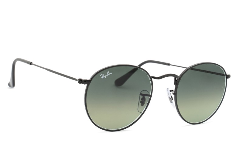 Ray-Ban Round Flat Lenses RB3447N 002/71 - M (50)