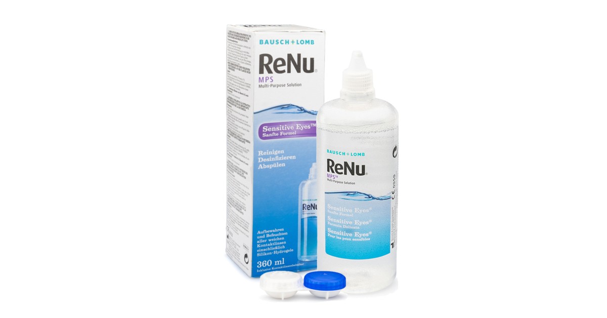 ReNu MPS Sensitive Eyes 360 ml mit Behälter
