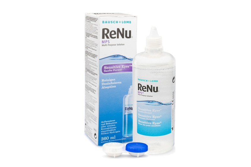 ReNu MPS Sensitive Eyes 360 ml con portalenti - soluzioni per le lenti a contatto